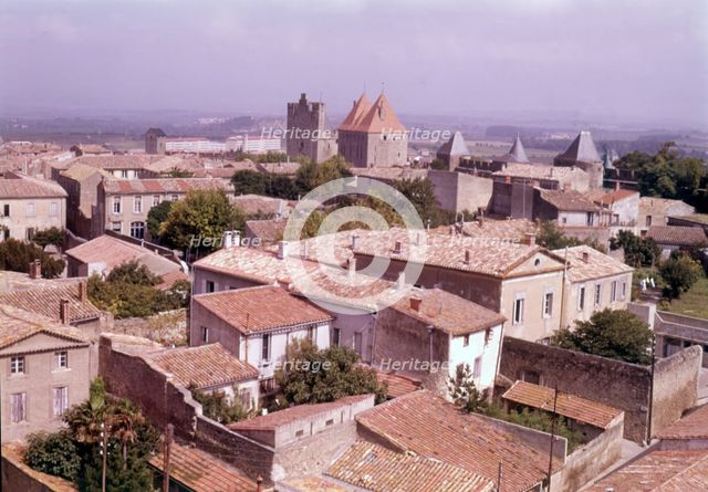 Carcassonne, France, c1955. Creator: Arthur Charles Kirby Ware.