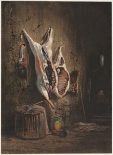 Carcasses, 1840-1860. Creator: Alexandre-Gabriel Decamps (French, 1803-1860)