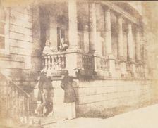 Carclew House, August 1841. Creator: William Henry Fox Talbot