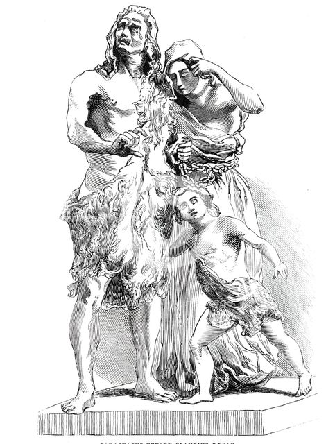 Caractacus before Claudius Caesar, 1844. Creator: Unknown.