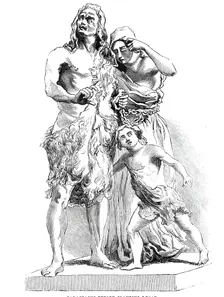 Caractacus before Claudius Caesar, 1844. Creator: Unknown