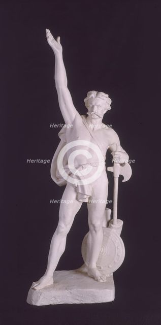 Caractacus.1856. Artist: John Henry Foley