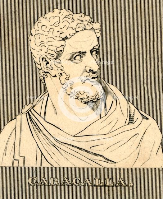'Caracalla', (188-217 AD), 1830. Creator: Unknown.