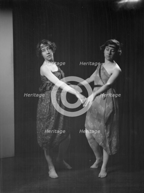 Caracceole, Princess, and Mlle. Artska, 1924 May 9. Creator: Arnold Genthe.