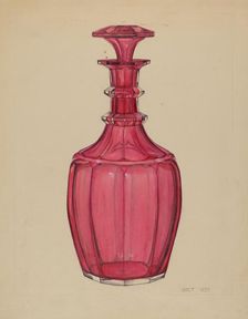 Carafe, c. 1937. Creator: Janet Riza