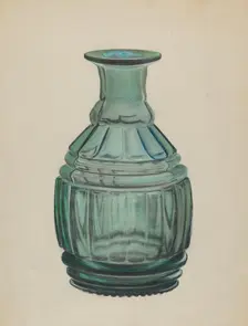 Carafe, c. 1939. Creator: Van Silvay