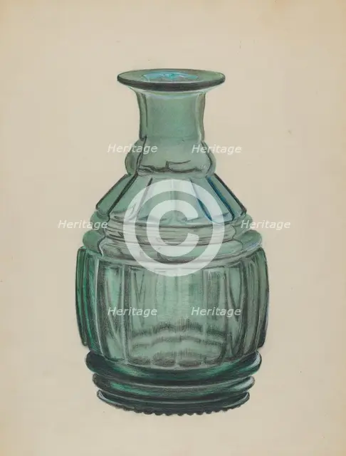 Carafe, c. 1939. Creator: Van Silvay.