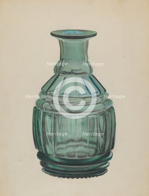 Carafe, c. 1939. Creator: Van Silvay.