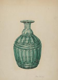 Carafe, c. 1939. Creator: Van Silvay