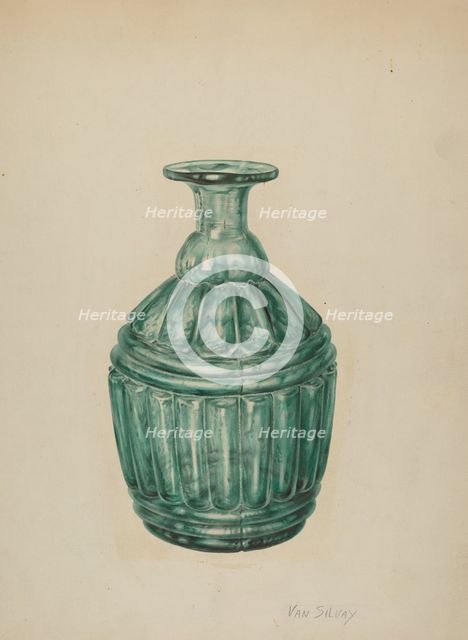 Carafe, c. 1939. Creator: Van Silvay.