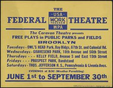 Caravan Theatre, [193-]. Creator: Unknown