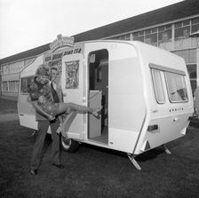 Caravan winners, Rotherham, South Yorkshire, 1972. Artist: Michael Walters