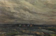 Caravans in the Rain, late 19th-early 20th century? Creator: Aloïs De Laet