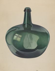 Carboy, c. 1937. Creator: Edward White