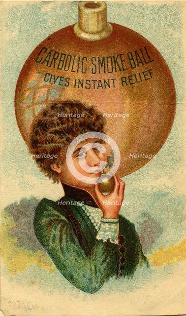 Carbolic Smoke Ball, 19th century. Artist: Unknown