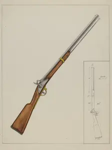 Carbine Gun, c. 1937. Creator: George Fairbanks