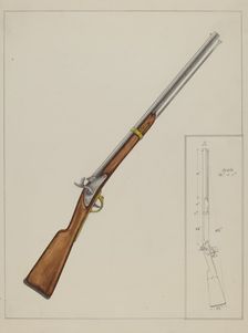 Carbine Gun, c. 1937. Creator: George Fairbanks