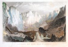 Carglaze tin mine, near St Austell, Cornwall, England, c1825, (1837). Creator: Unknown