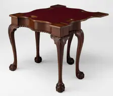 Card Table, 1755/90. Creator: Unknown