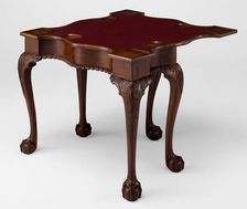 Card Table, 1755/90. Creator: Unknown