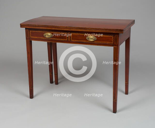 Card Table, 1805/15. Creator: Unknown.