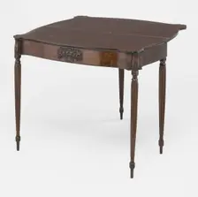 Card Table, 1800/11. Creators: Samuel McIntire, William Hook