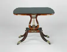 Card Table, 1815/24. Creator: Unknown