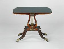 Card Table, 1815/24. Creator: Unknown