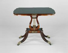 Card Table, 1815/24. Creator: Unknown