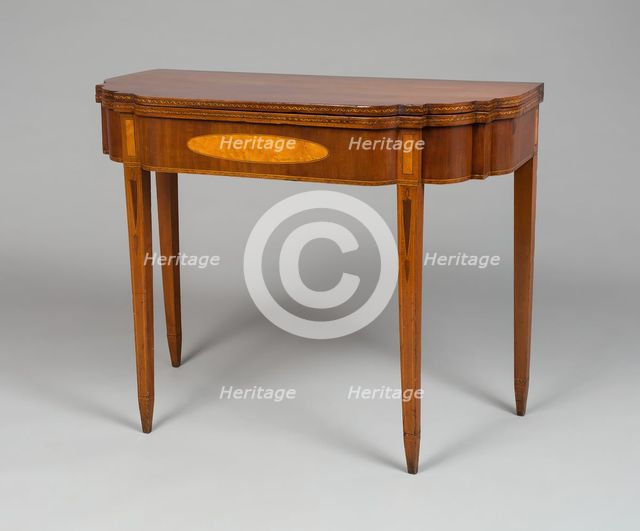 Card Table, 1816/30. Creator: Unknown.