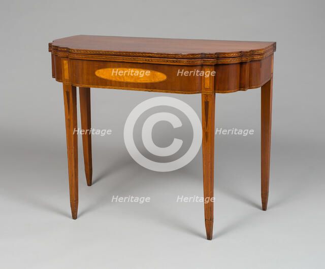 Card Table, 1816/30. Creator: Unknown.