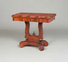 Card Table, 1835/50. Creator: Unknown