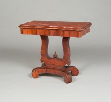 Card Table, 1835/50. Creator: Unknown