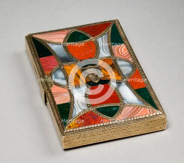 Card Case, c. 1850. Creator: Unknown.