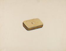 Card Case, c. 1940. Creator: Daniel Marshack