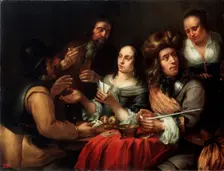 Card Game 17th century. Artist: Dingeman van der Hagen