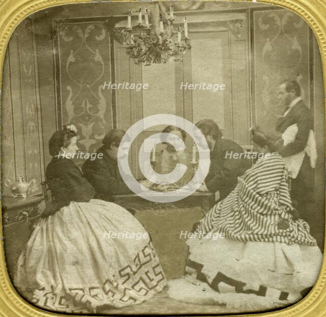 Card game, 19th century. Artist: Unknown