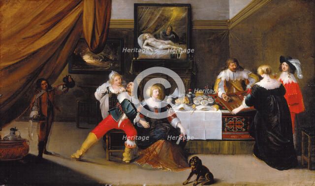 Card Players, c. 1620-1630.