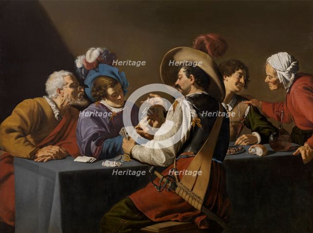 Card Players. Creator: Theodoor Rombouts.