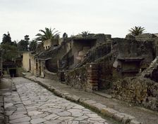 Cardo IV, Herculaneum, Italy, 2002. Creator: LTL
