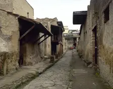 Cardo IV, Herculaneum, Italy, 2002. Creator: LTL