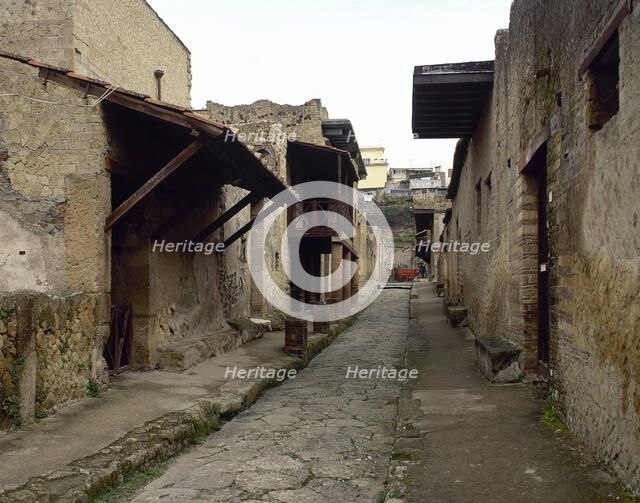 Cardo IV, Herculaneum, Italy, 2002.  Creator: LTL.