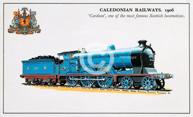 Cardean, Caledonian Railways, 1906, (20th century). Artist: Unknown