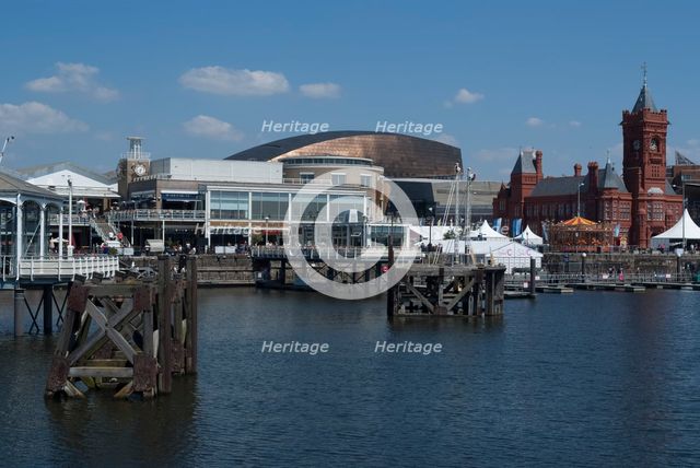 Cardiff Bay, 2009. Creator: Ethel Davies.