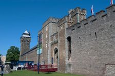 Cardiff Castle, 2009. Creator: Ethel Davies
