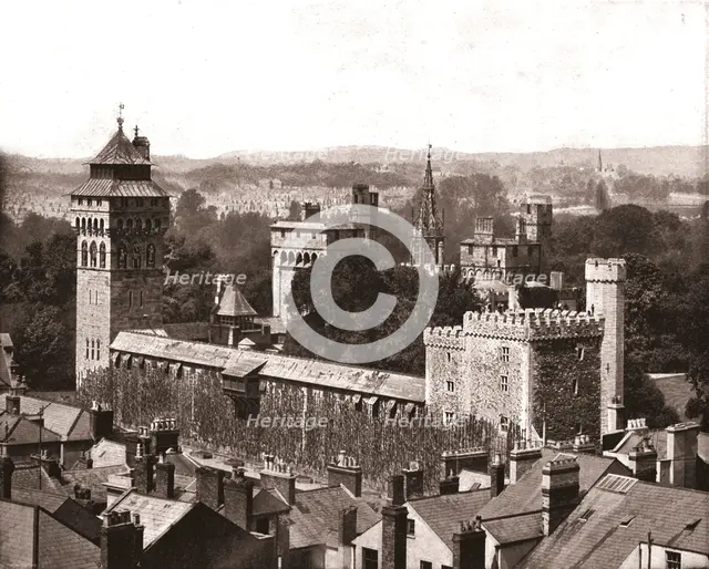Cardiff Castle, Cardiff, Wales, 1894. Creator: Unknown.