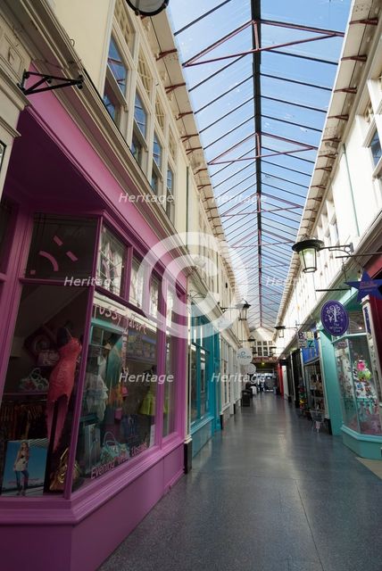 Cardiff, Castle Arcade, 2009. Creator: Ethel Davies.