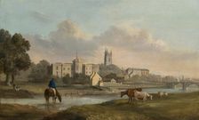 Cardiff from the West 1820-1874. Artist: Alexander Wilson