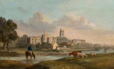 Cardiff from the West 1820-1874. Creator: Alexander Wilson