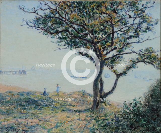 Cardiff Harbor, 1897. Creator: Sisley, Alfred (1839-1899).